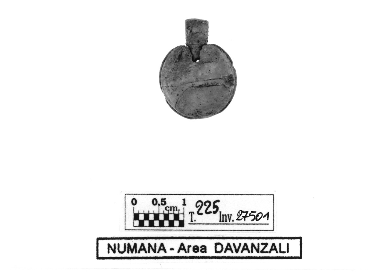 pendaglio - fase Piceno IV B (primo quarto sec. V a.C)