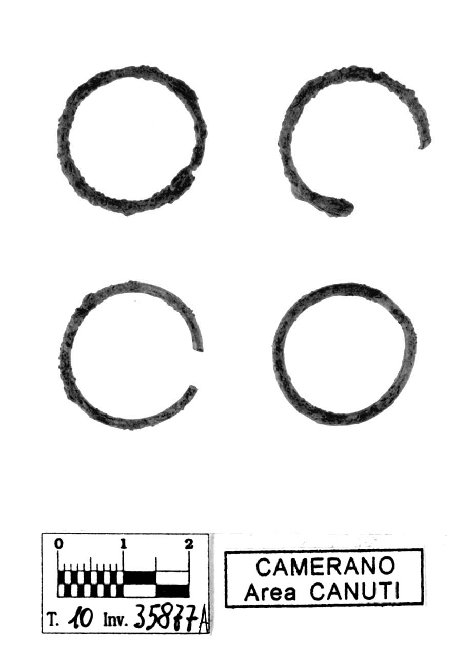 anello digitale - fase Piceno V (prima metà sec. V a.C)