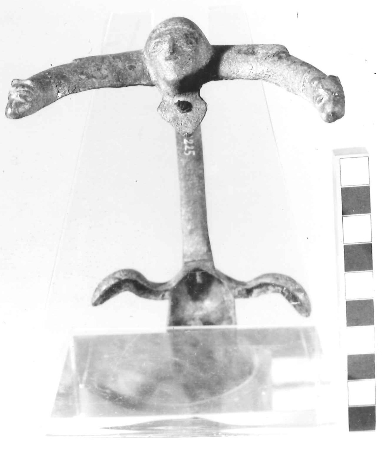 ansa di oinochoe - Piceno IV B (sec. VI a.C)