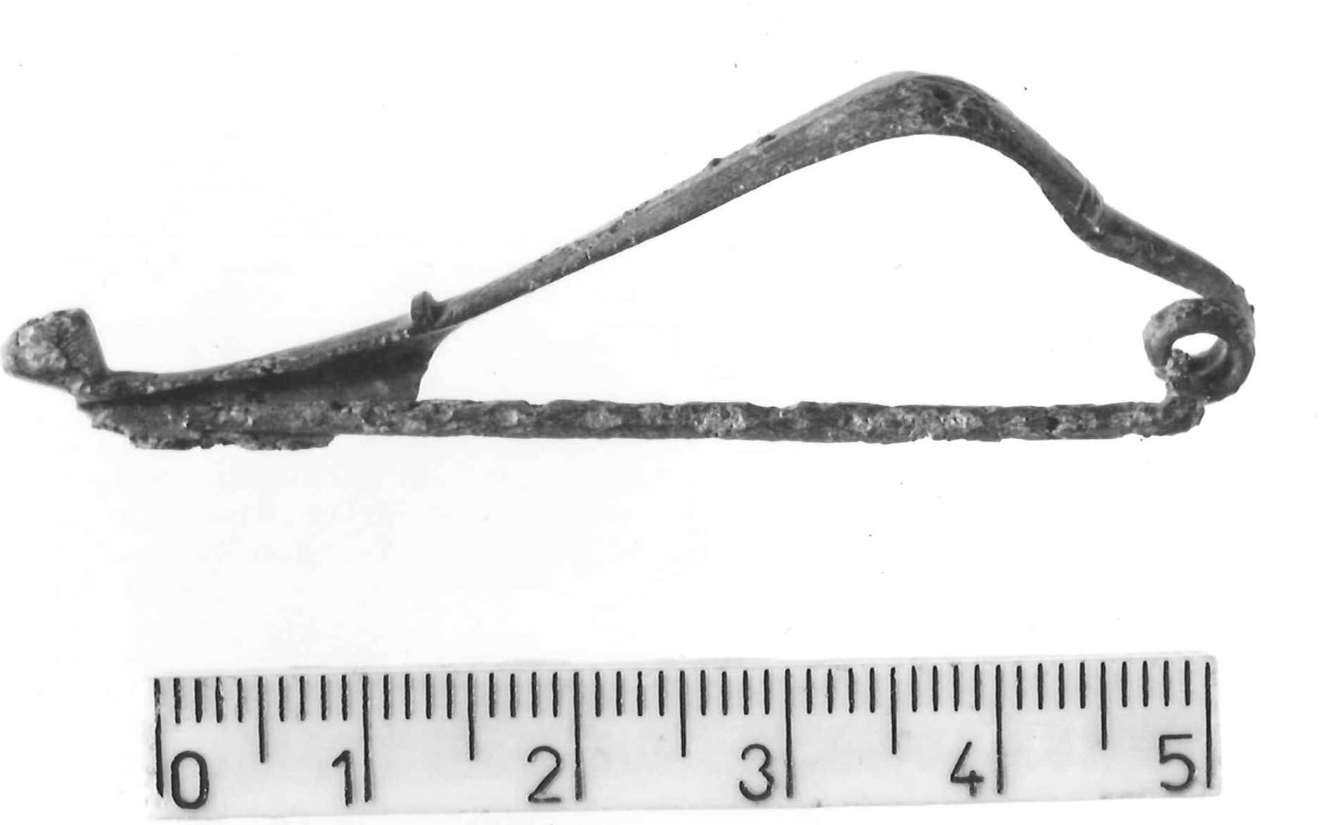 fibula, tipo "Certosa" - Piceno IV B (sec. VI a.C)