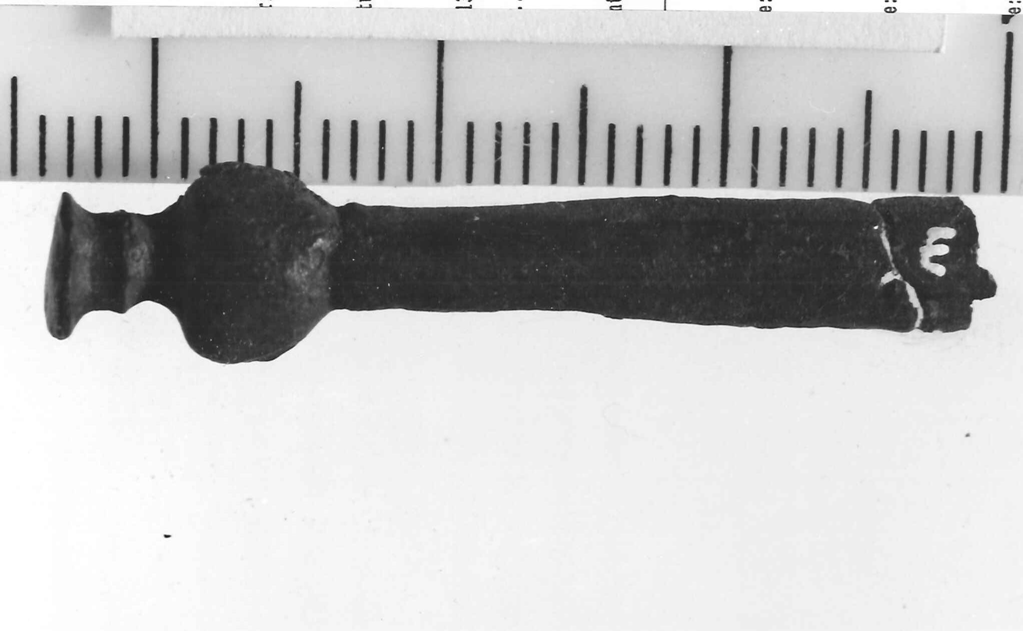 fibula/ frammento - Piceno IV B (sec. VI a.C)