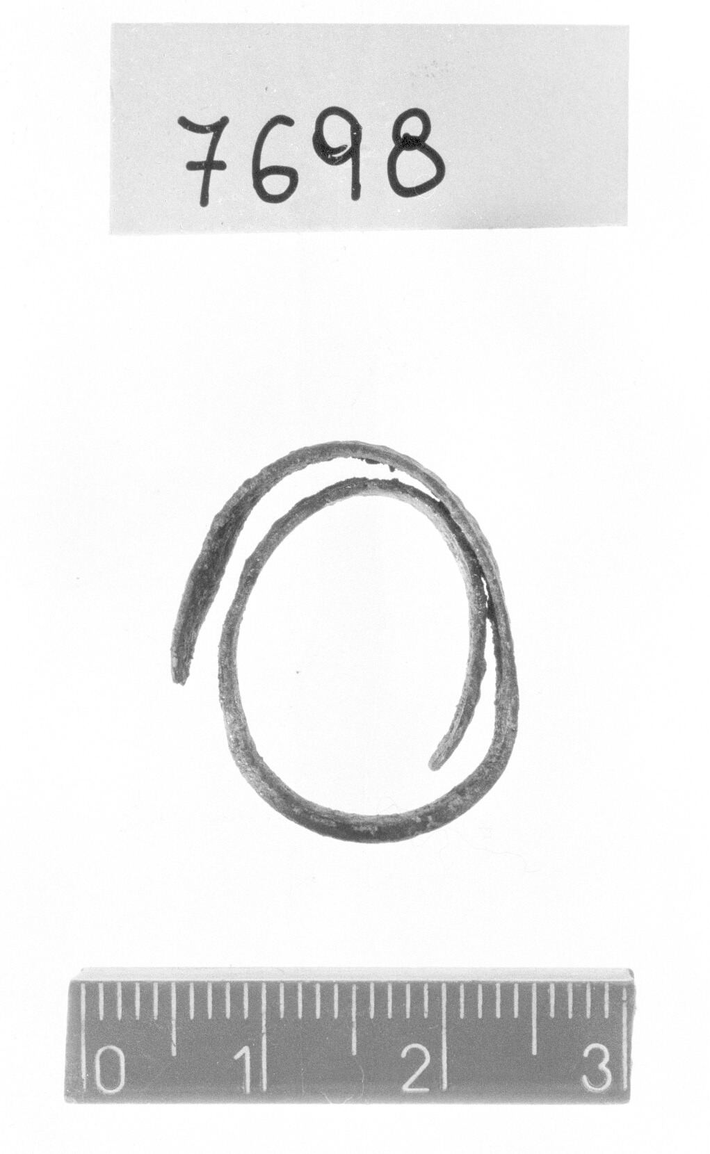 anello fermatrecce - Protovillanoviano (Bronzo finale)