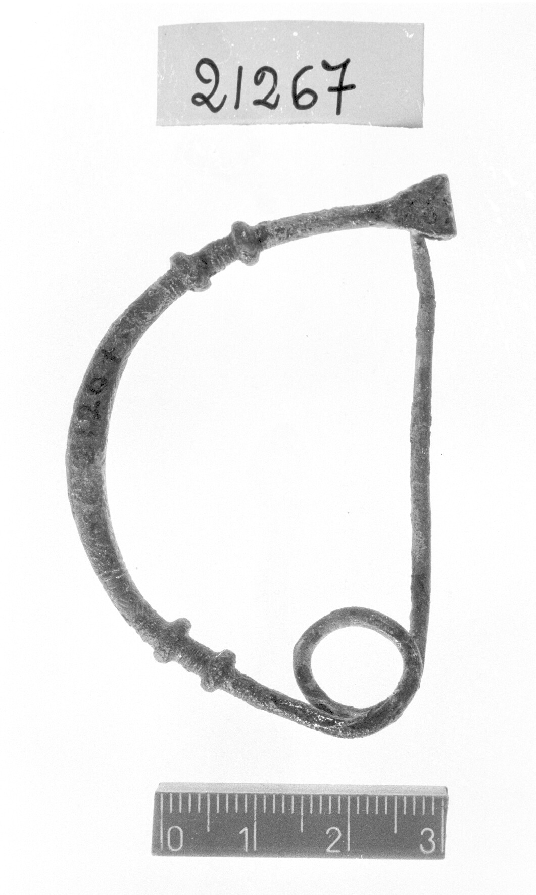 fibula - Protovillanoviano (Bronzo finale)