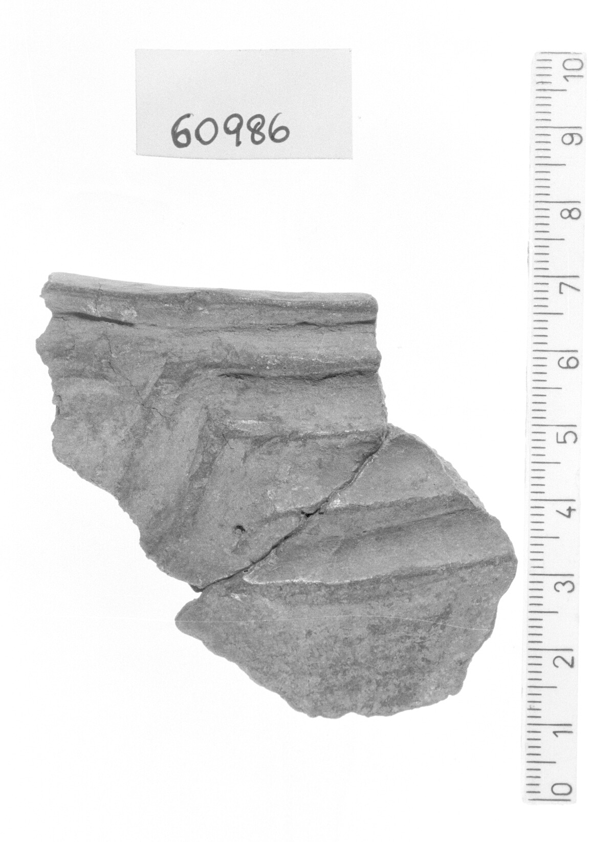 orlo di olletta/ frammento (Bronzo finale)