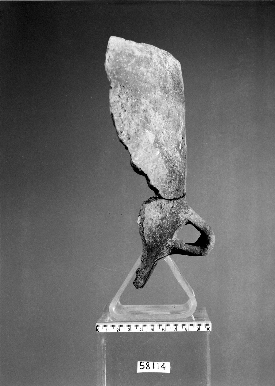 olla ovoide/ frammento (Bronzo recente)