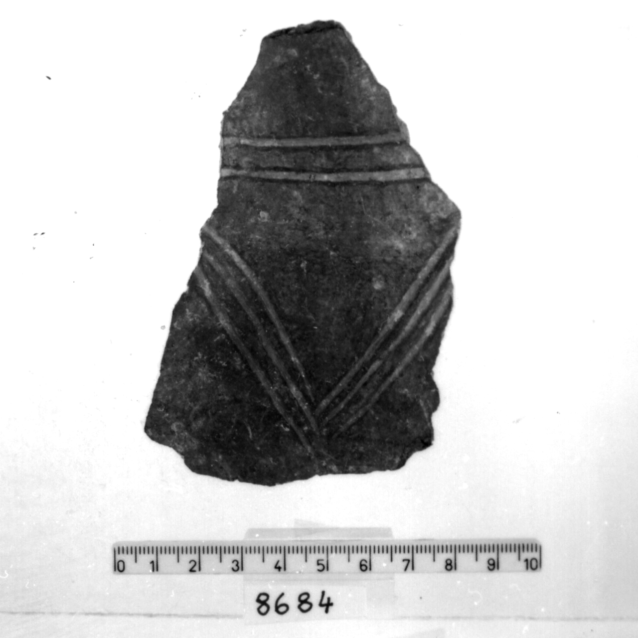 parete/ frammento (Bronzo finale)