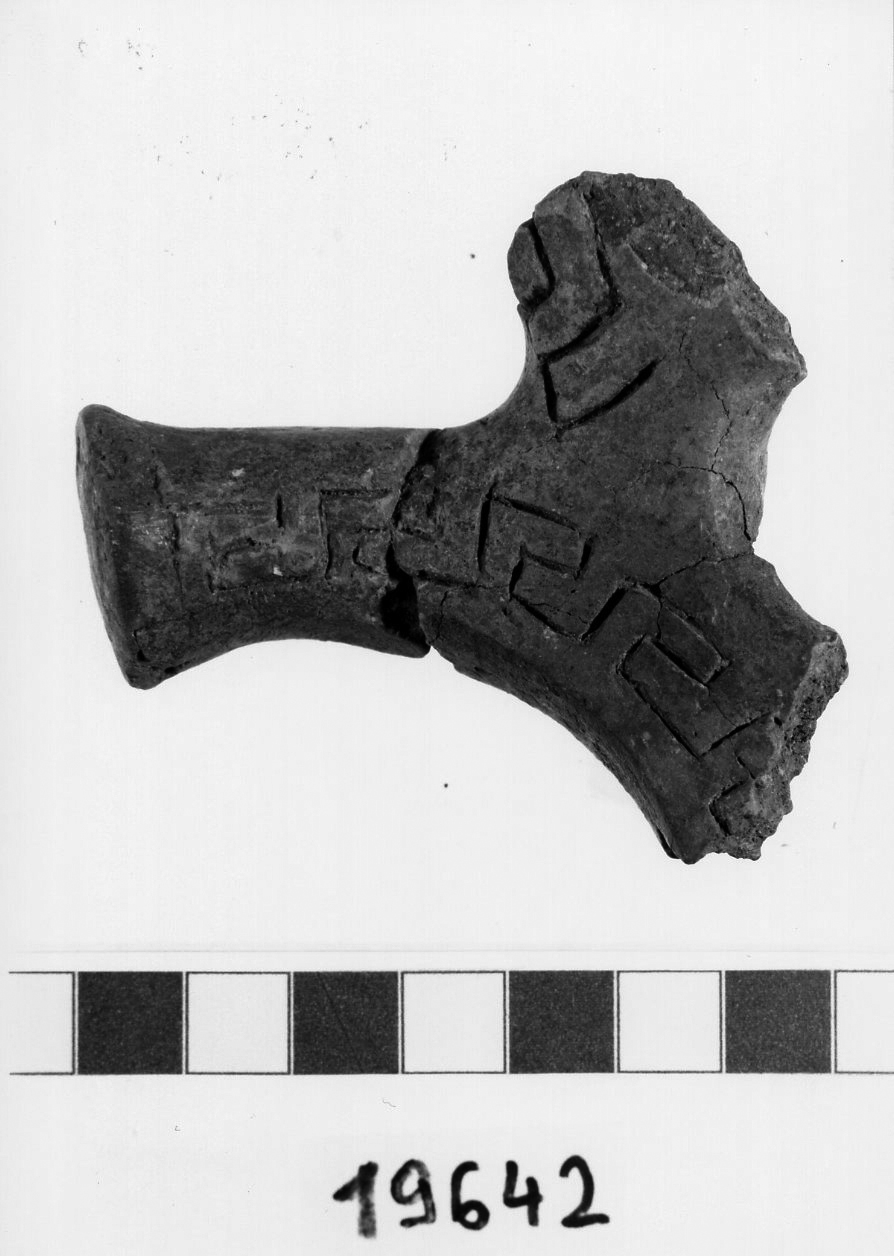 ansa a maniglia con apici a corna di lumaca - facies appenninica (Bronzo medio 3)