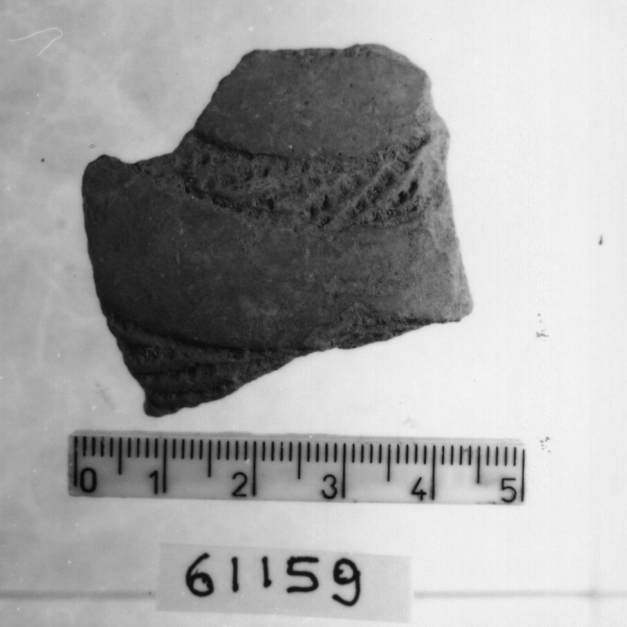 parete/ frammento (Bronzo antico)