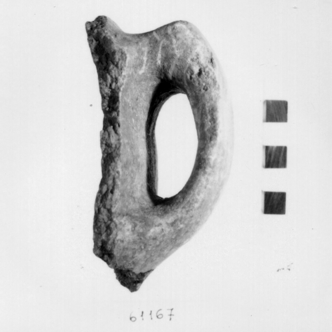 boccale/ frammento (Bronzo antico)