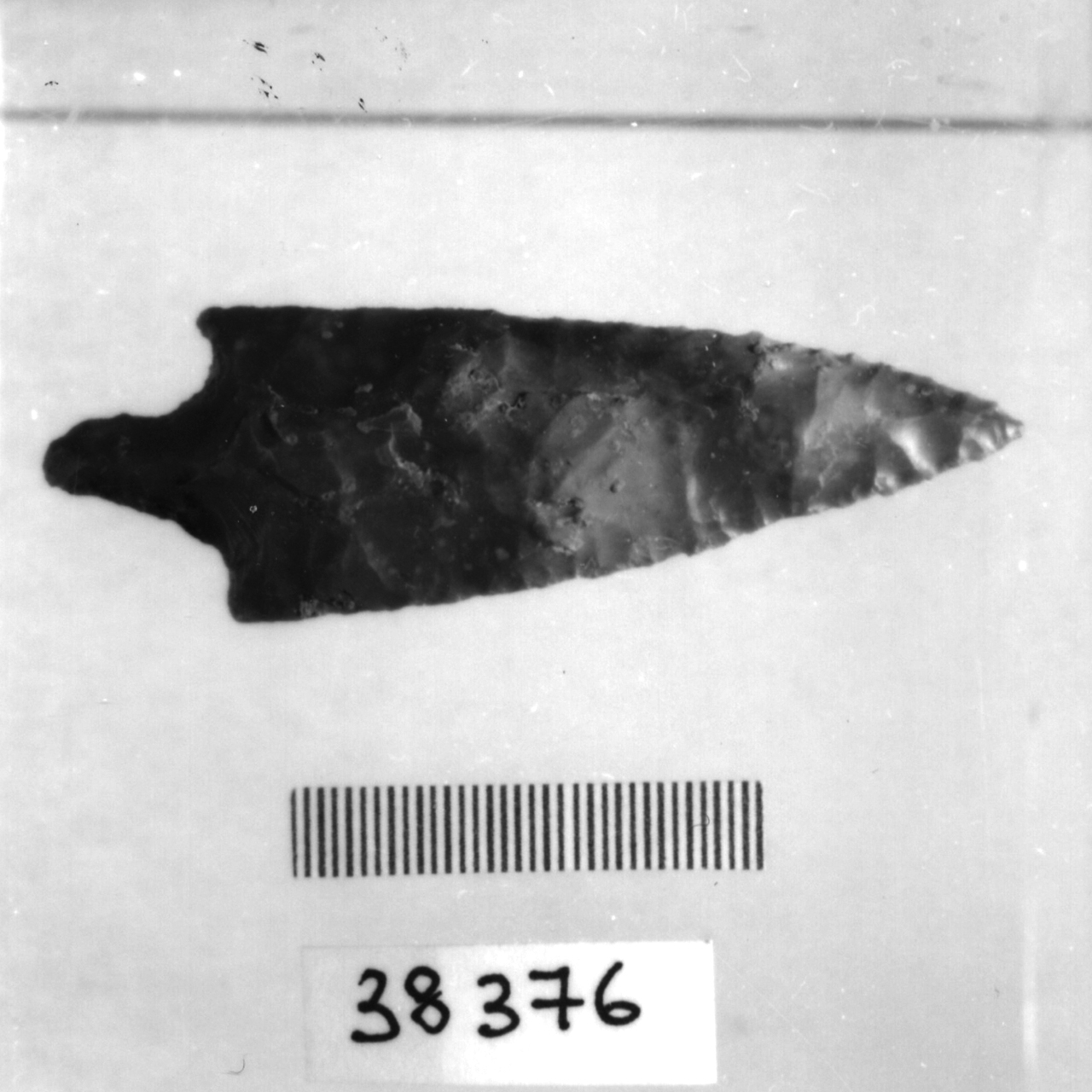 punta foliata a doppio cran (Eneolitico)