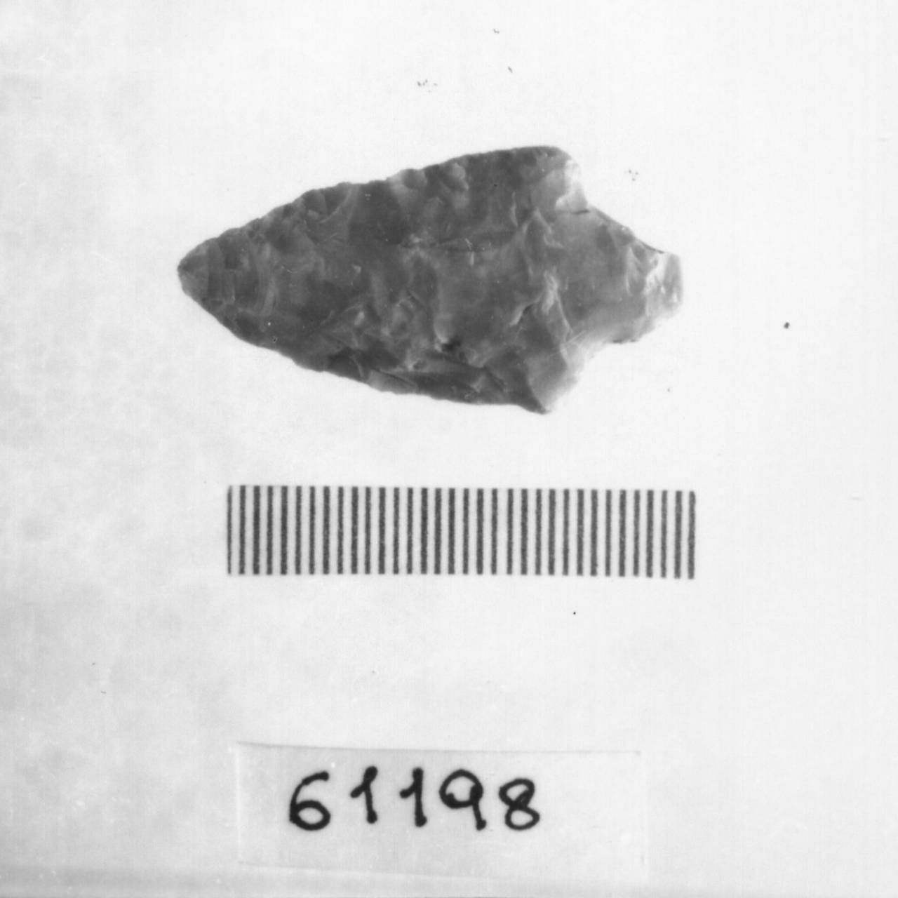 punta foliata a doppio cran (Eneolitico)