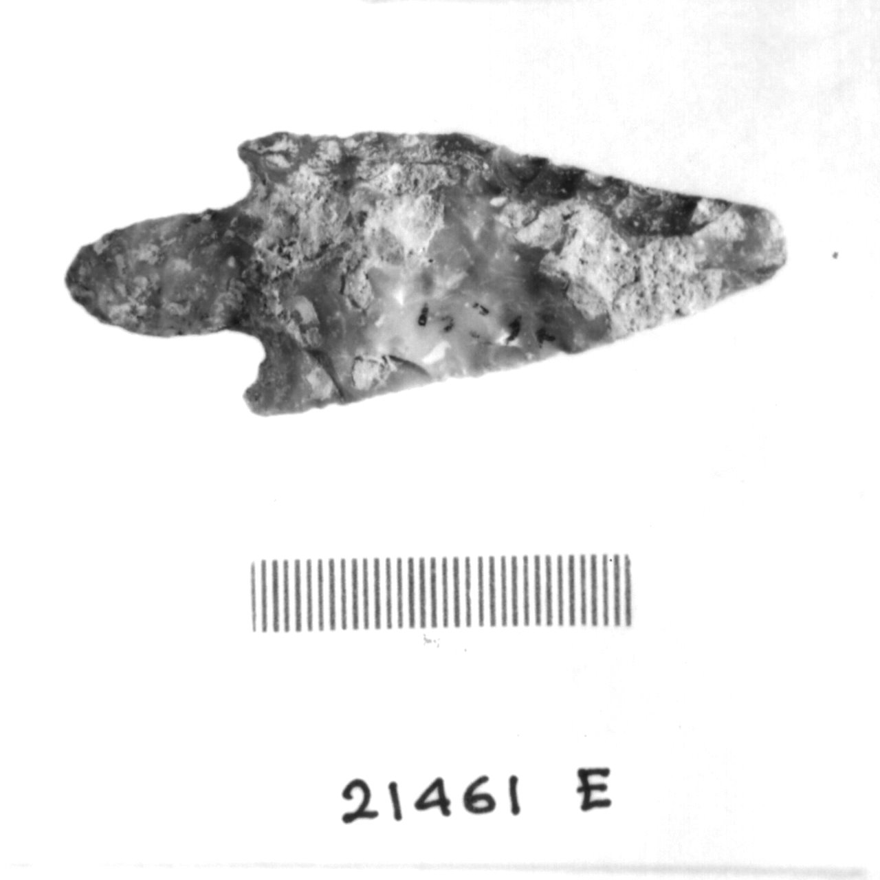 punta foliata peduncolata (Eneolitico)