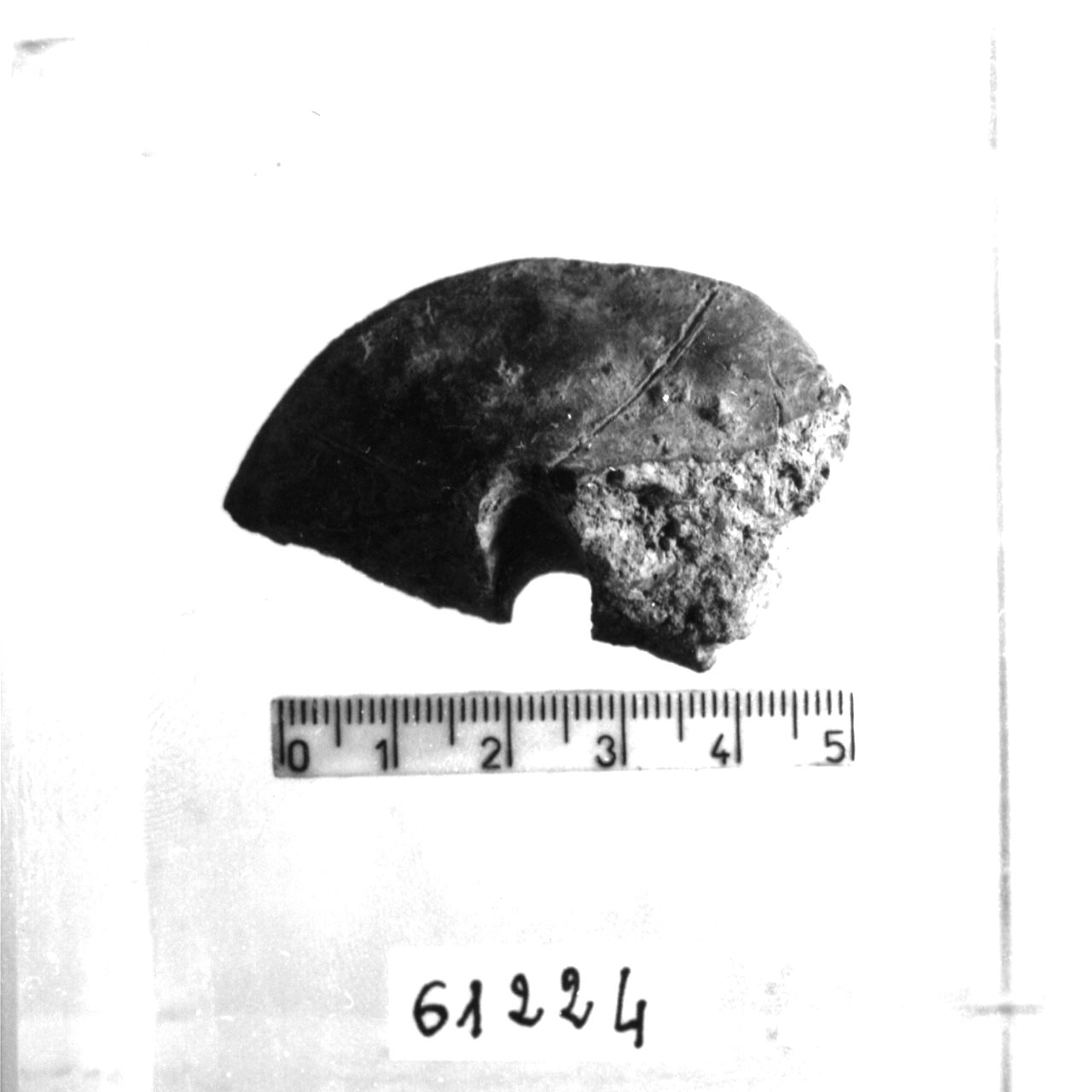 fuseruola lenticolare/ frammento (Eneolitico)