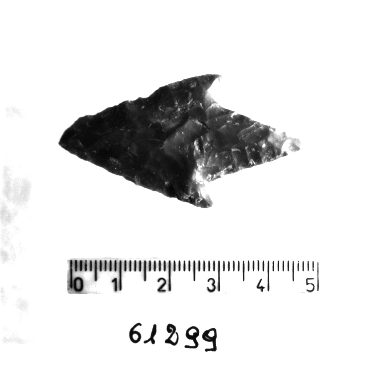 punta foliata peduncolata (Eneolitico)