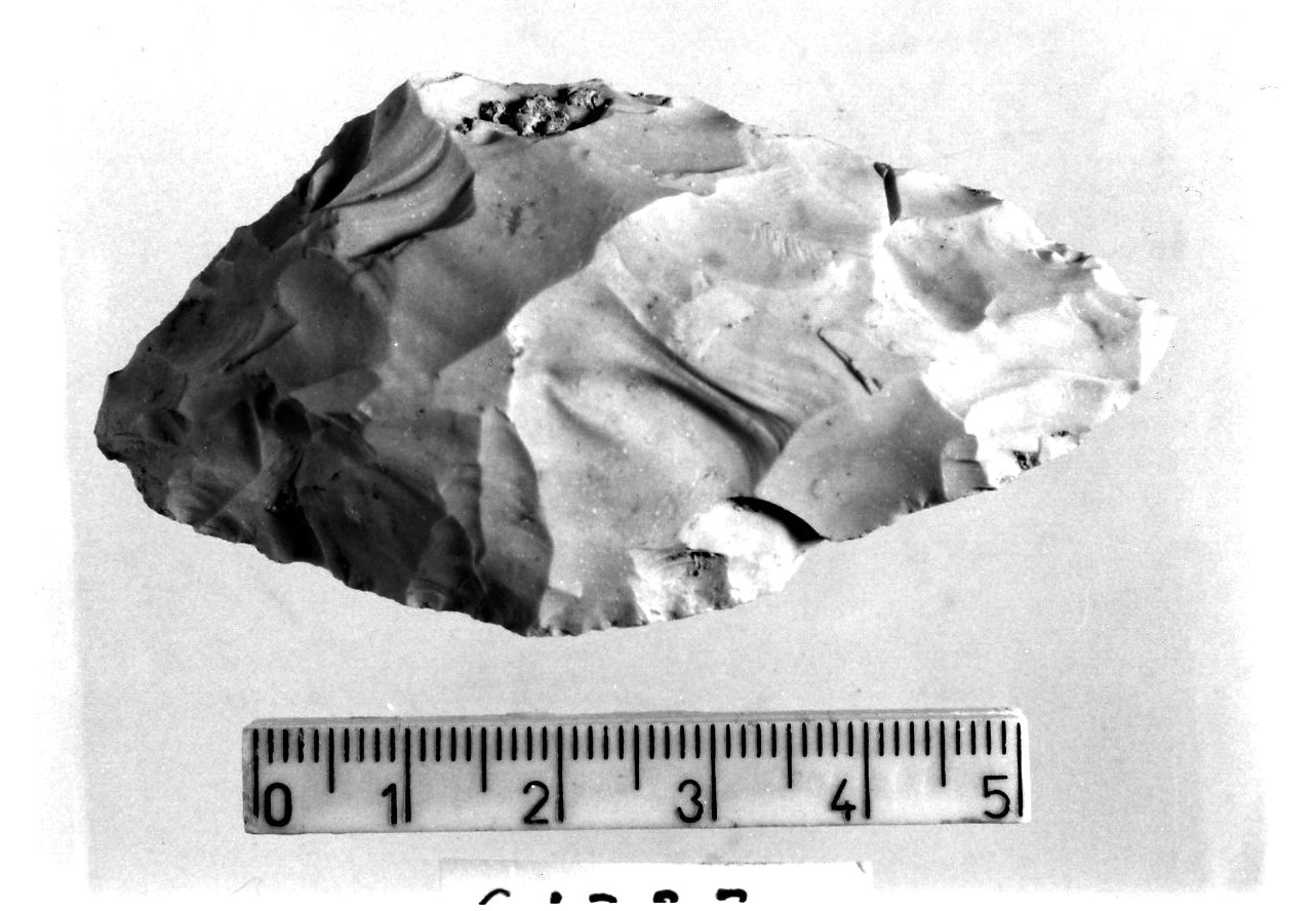 punta foliata - tecnica campignana (Eneolitico)