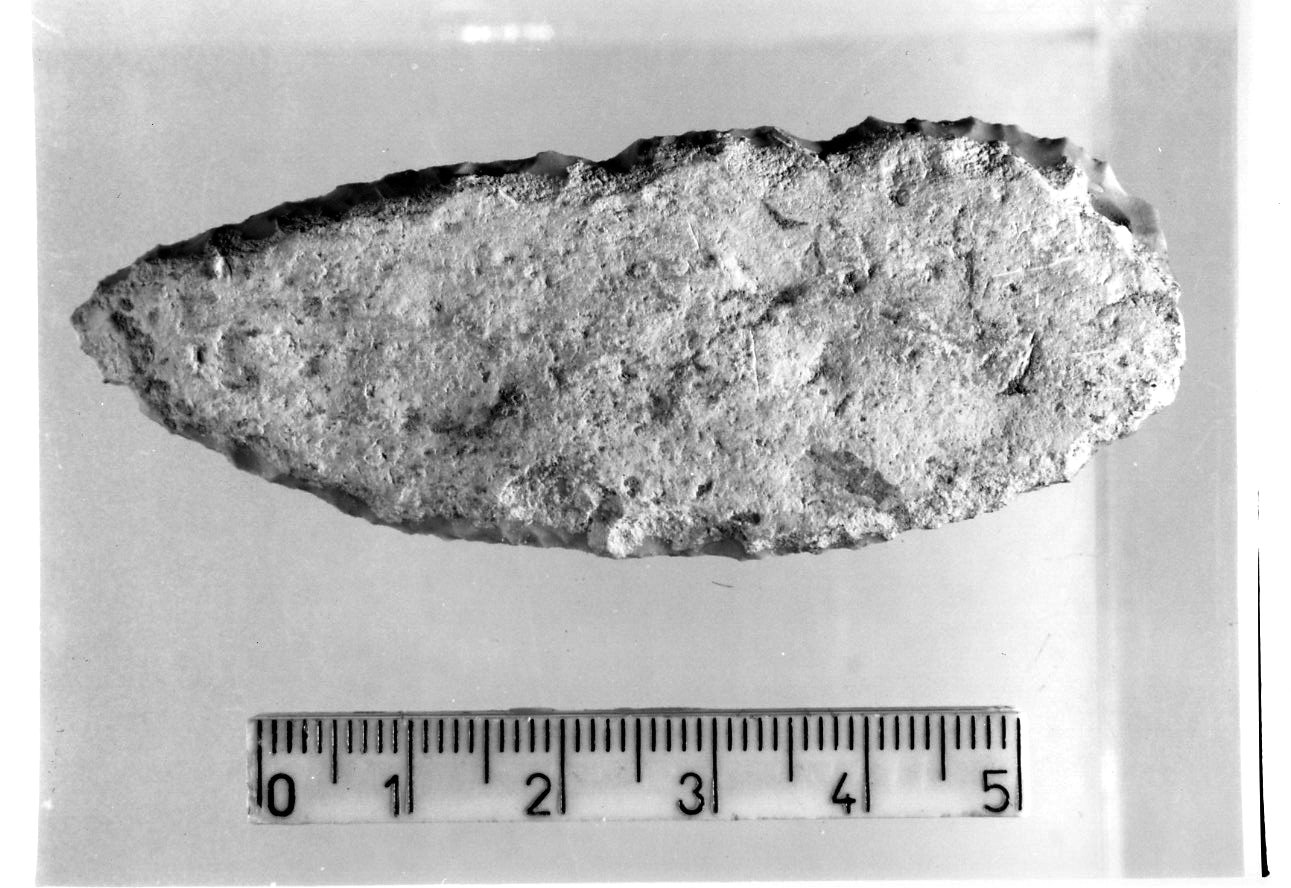 punta a ritocco semplice profondo (Eneolitico)