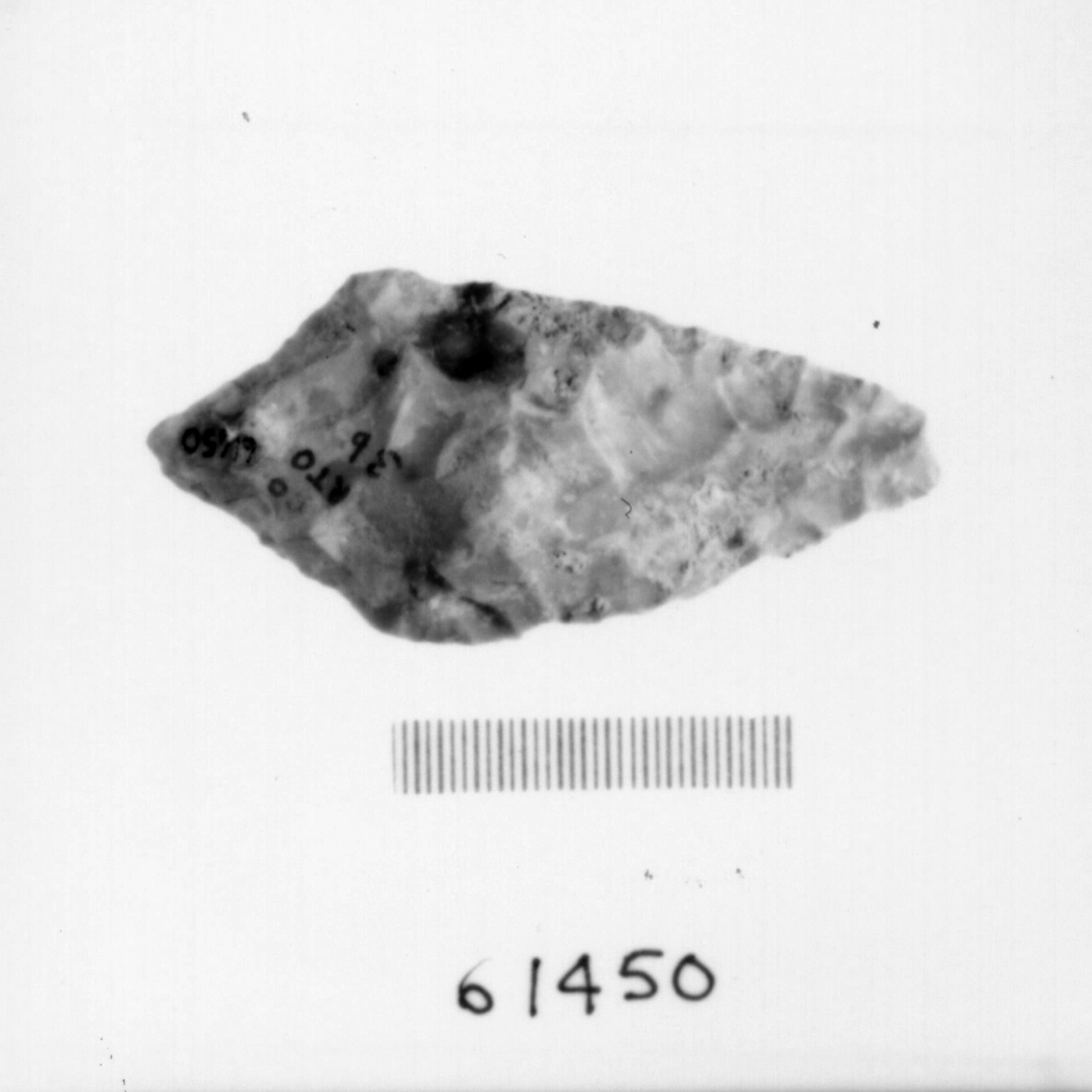 punta foliata peduncolata (Eneolitico)