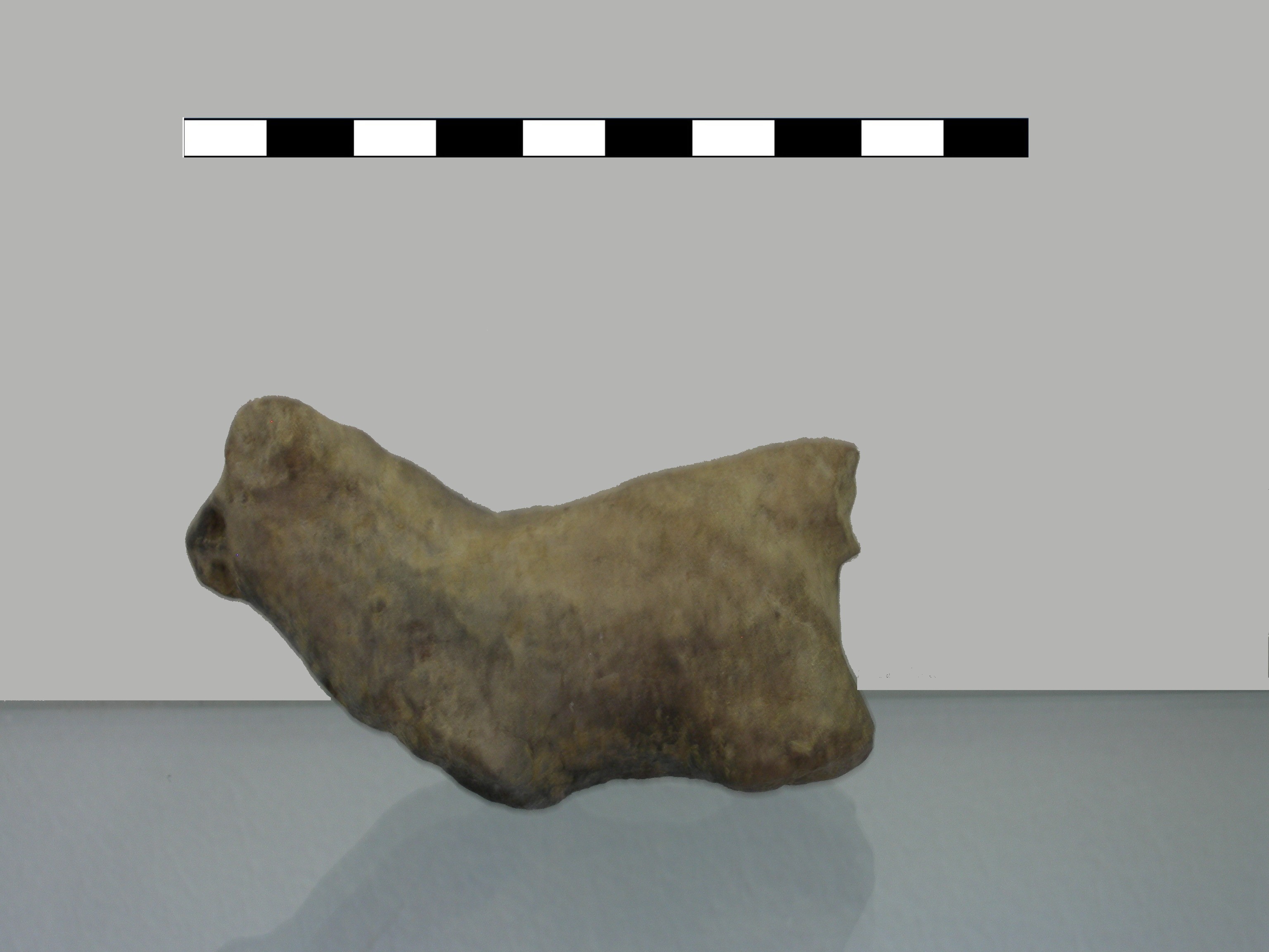 figurina fittile di animale (fine età del bronzo recente)