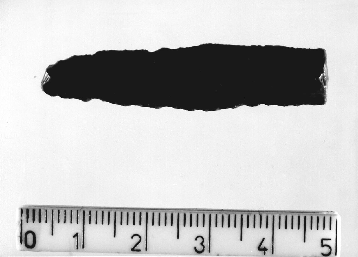 punta a dorso profondo/ frammento (Neolitico)