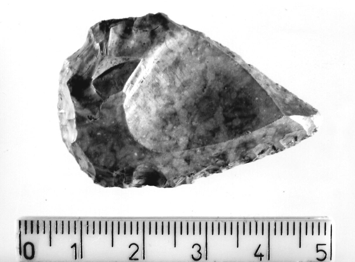 punta opposta a grattatoio frontale corto (Neolitico)