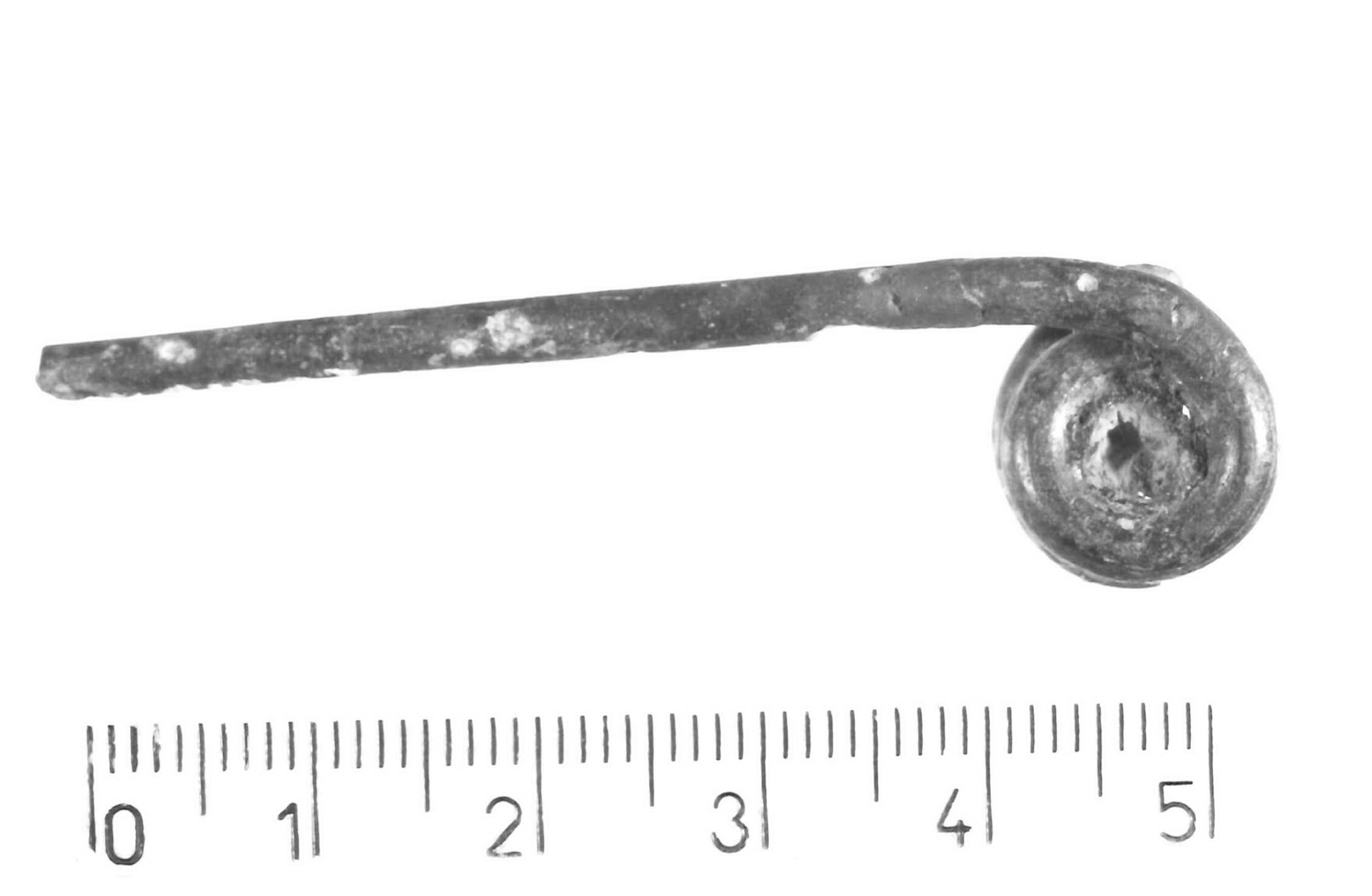 fibula con molla bilaterale/ frammenti (sec. IV a.C)