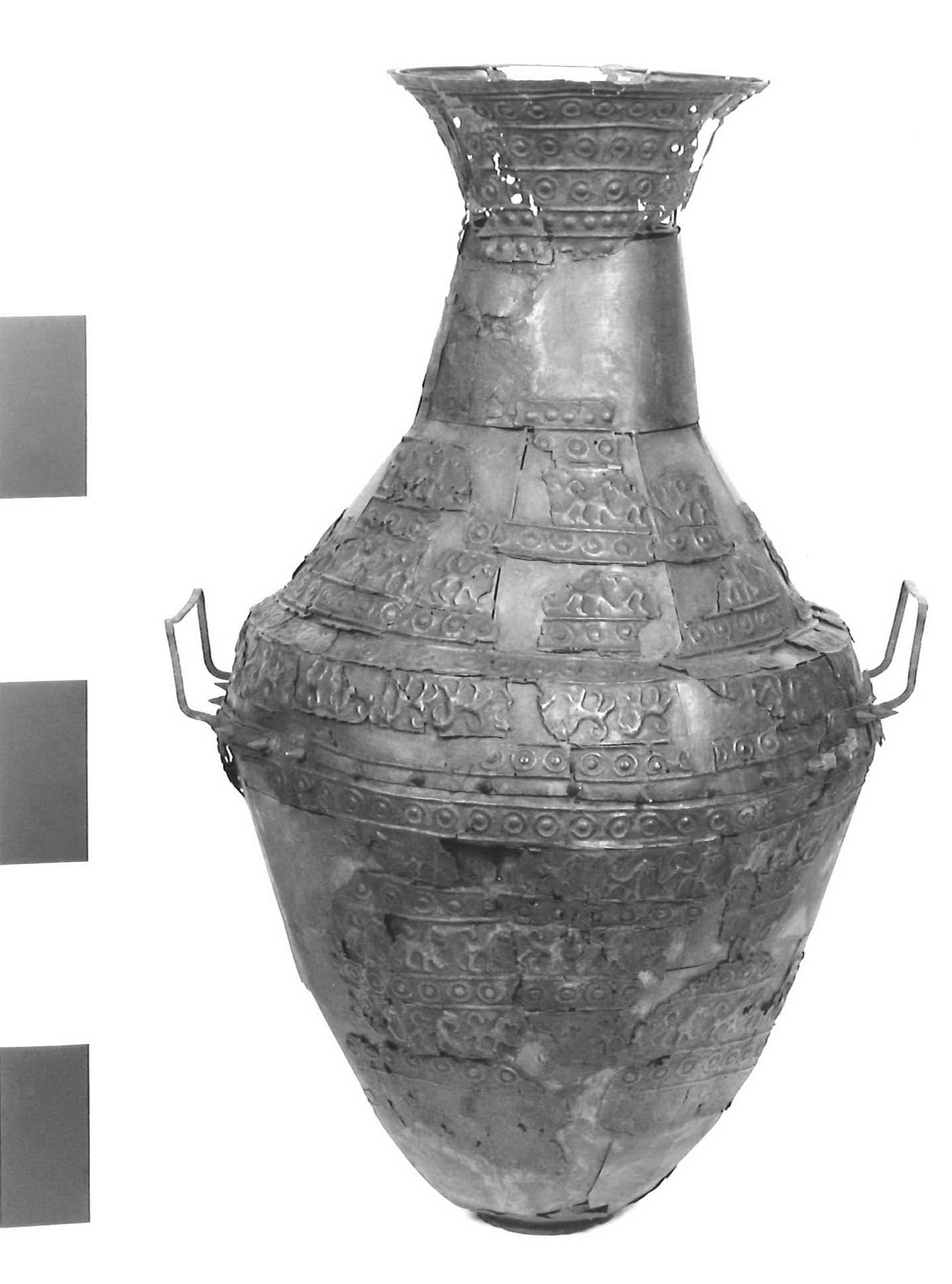 vaso biconico - fase Piceno III; cultura orientalizzante (secondo quarto sec. VII a.C)