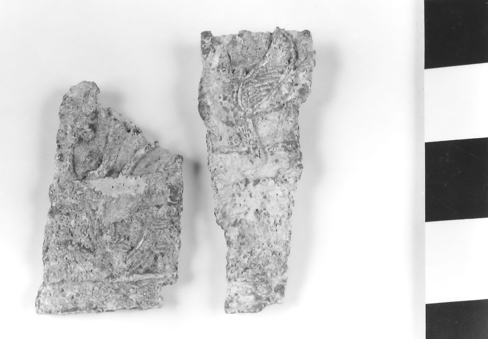 lastrine/ frammenti - cultura orientalizzante; arte orientale assira (ultimo quarto sec. VII a.C)
