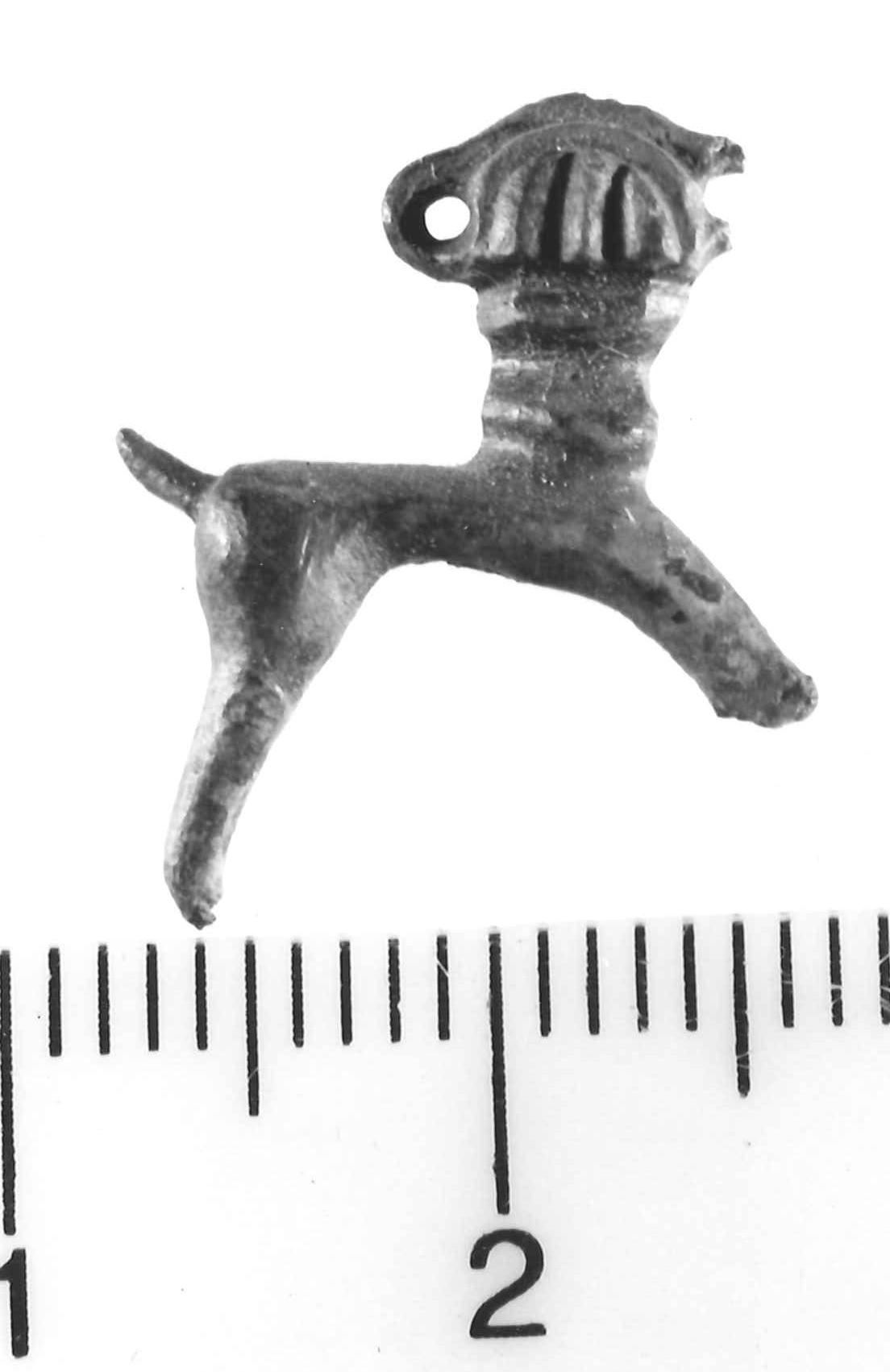 quadrupede (pendaglio) - Piceno III (secc. VII-VI a.C)