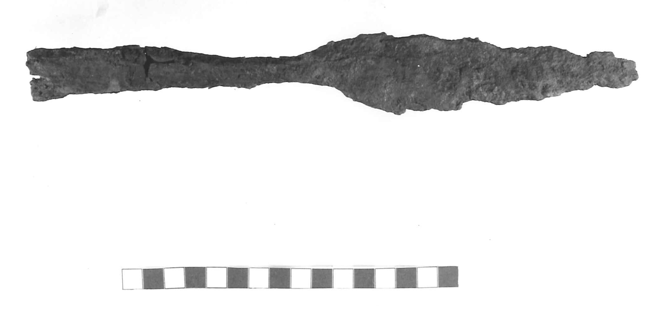 punta di lancia - fase Piceno III (fine sec. VII a.C)