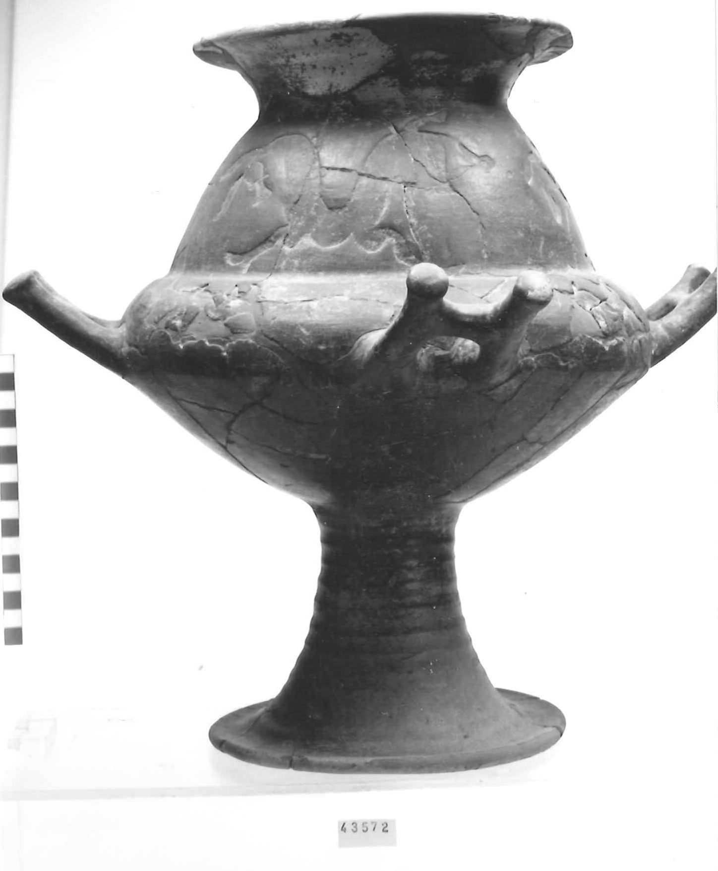 vaso biconico - Piceno III (secc. VII-VI a.C)