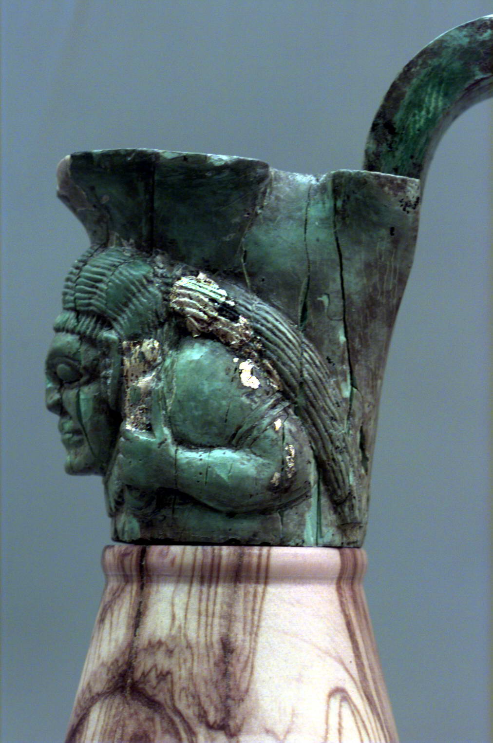 oinochoe - civiltà picena (secc. VII-VI a.C)