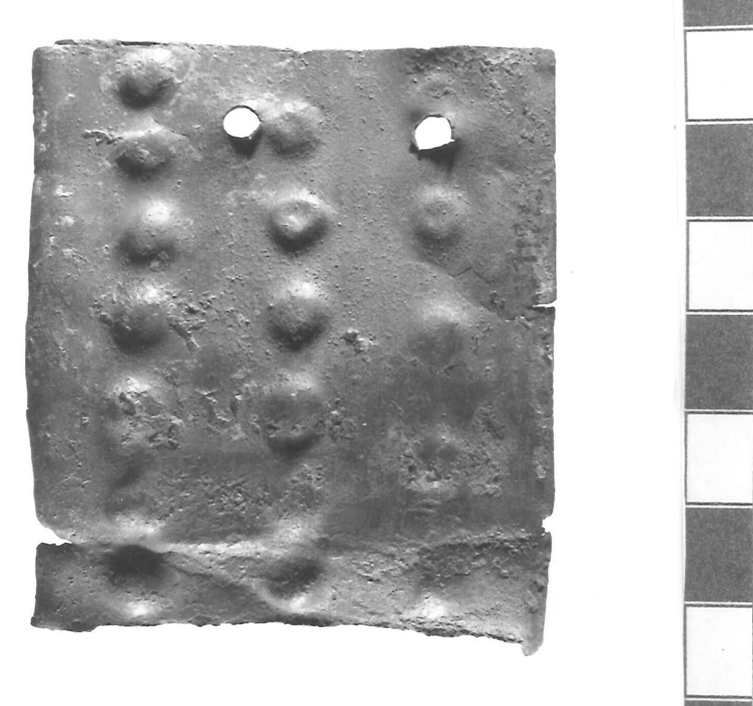 lamina di rivestimento - Piceno III (fine sec. VII a.C)