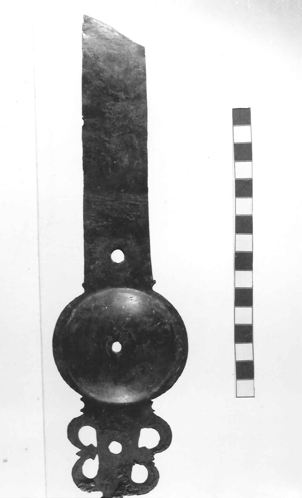elemento di bardatura - Piceno III, civiltà picena (sec. VII a.C)