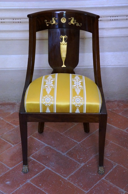 sedia - manifattura francese (primo quarto sec. XIX)
