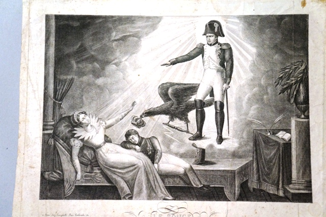 Il sogno, Napoleone (stampa) - ambito francese (prima metà sec. XIX)