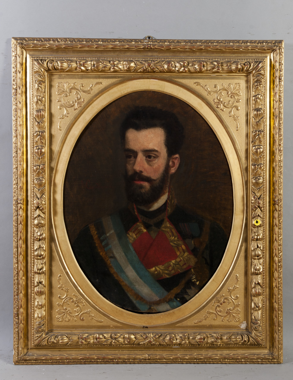 ritratto di Amedeo Ferdinando Maria di Savoia (dipinto, opera isolata) di Gordigiani Michele (terzo quarto sec. XIX)