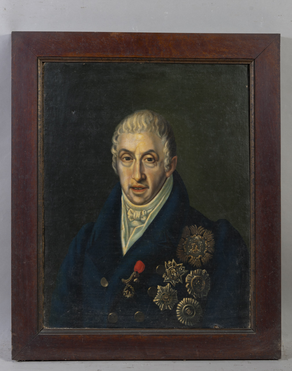 ritratto di Carlo Felice di Savoia (dipinto, opera isolata) di Picasso Matteo (maniera) (secondo quarto sec. XIX)