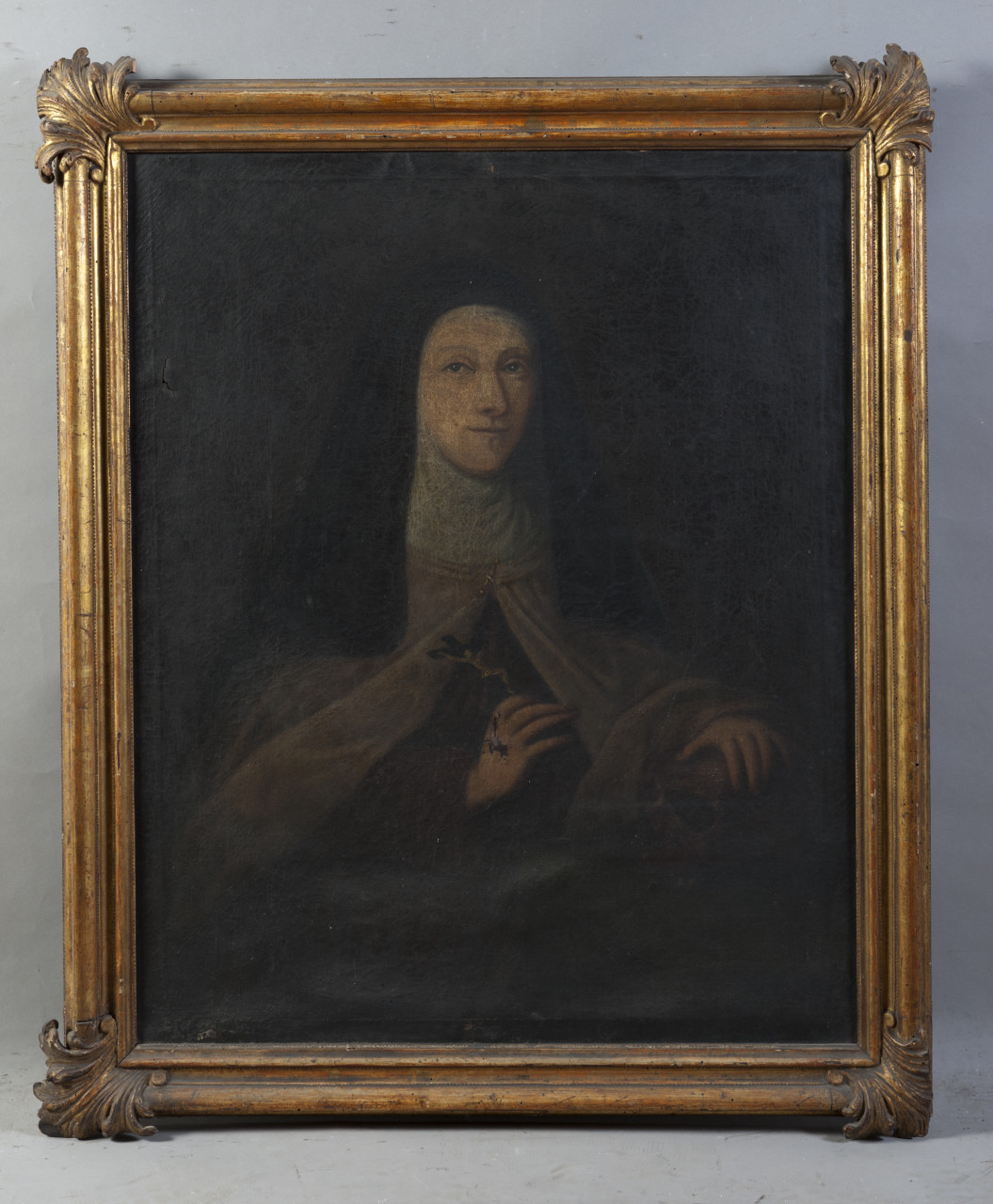 ritratto di monaca (dipinto, opera isolata) - ambito italiano (fine/ fine secc. XVIII - XIX)