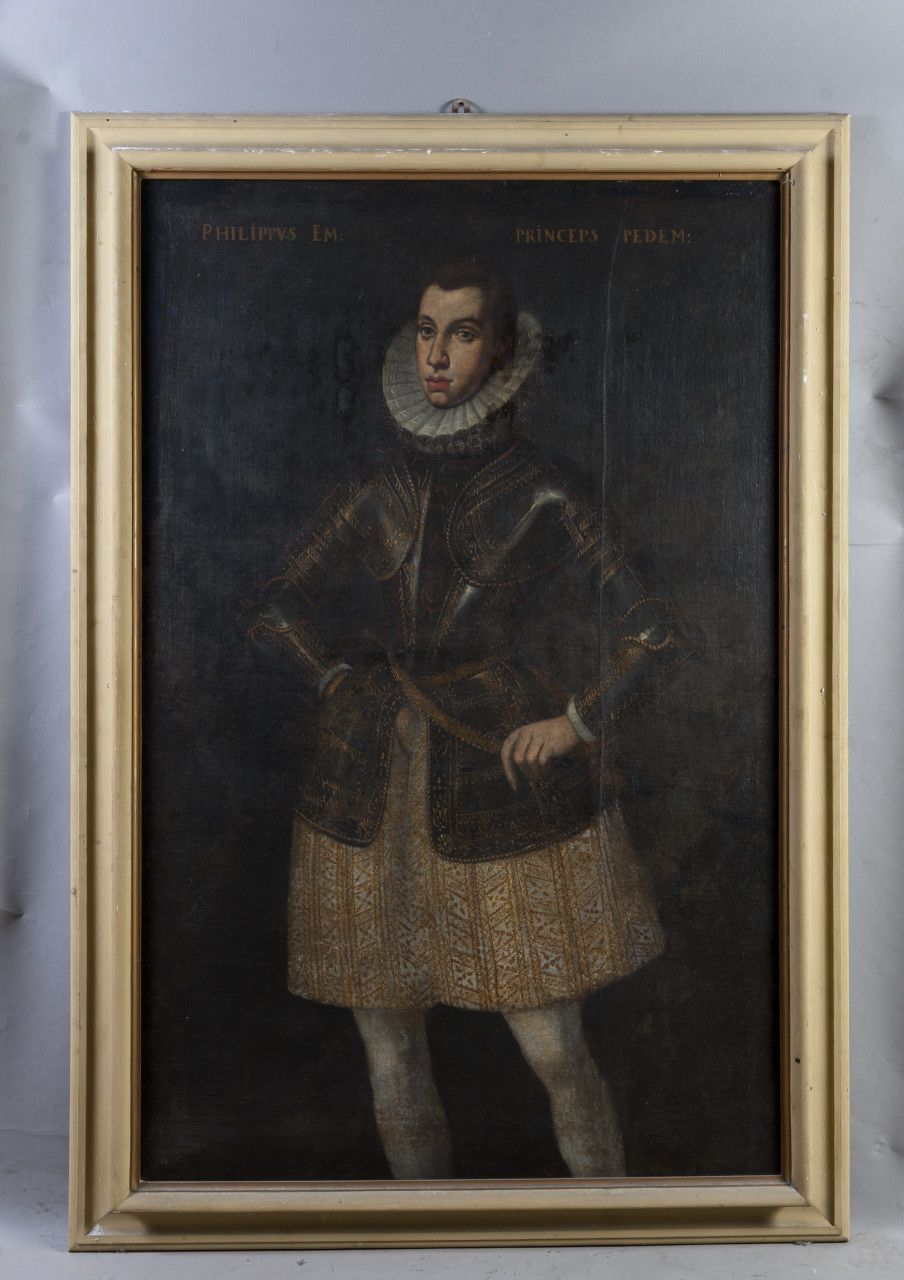 ritratto di Filippo Emanuele di Savoia (dipinto, opera isolata) - ambito spagnolo (primo quarto sec. XVII)