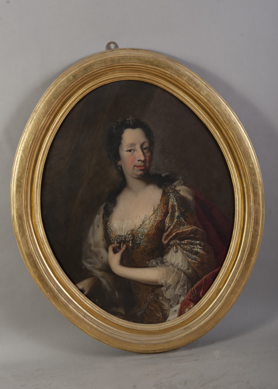 ritratto di Anna d'Orleans (dipinto, opera isolata) - ambito piemontese (prima metà sec. XVIII)