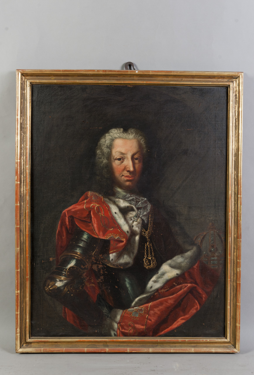 ritratto di Vittorio Amedeo II di Savoia (dipinto, opera isolata) - ambito italiano (sec. XVIII)