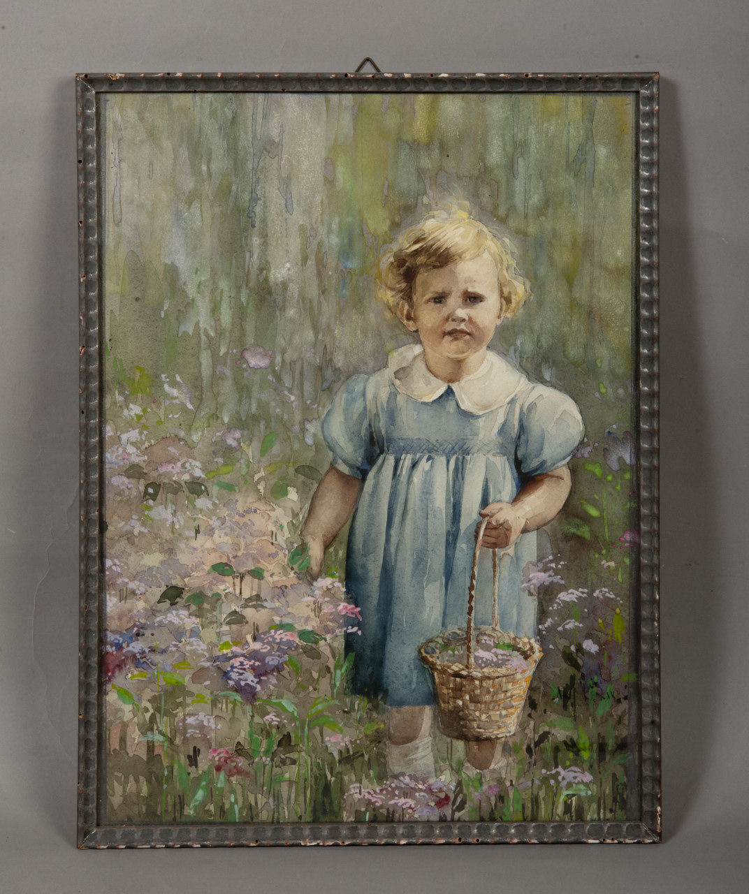 ritratto di Maria Pia di Savoia (acquerello) di Nervelli G (secondo quarto sec. XX)