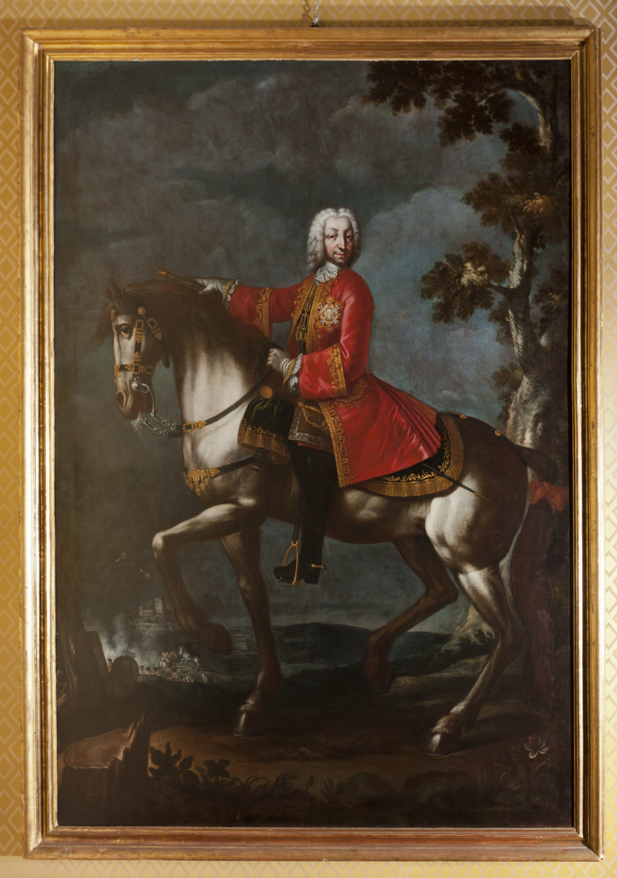 ritratto di Carlo Emanuele III di Savoia (dipinto, opera isolata) - ambito piemontese (secondo quarto sec. XVIII)