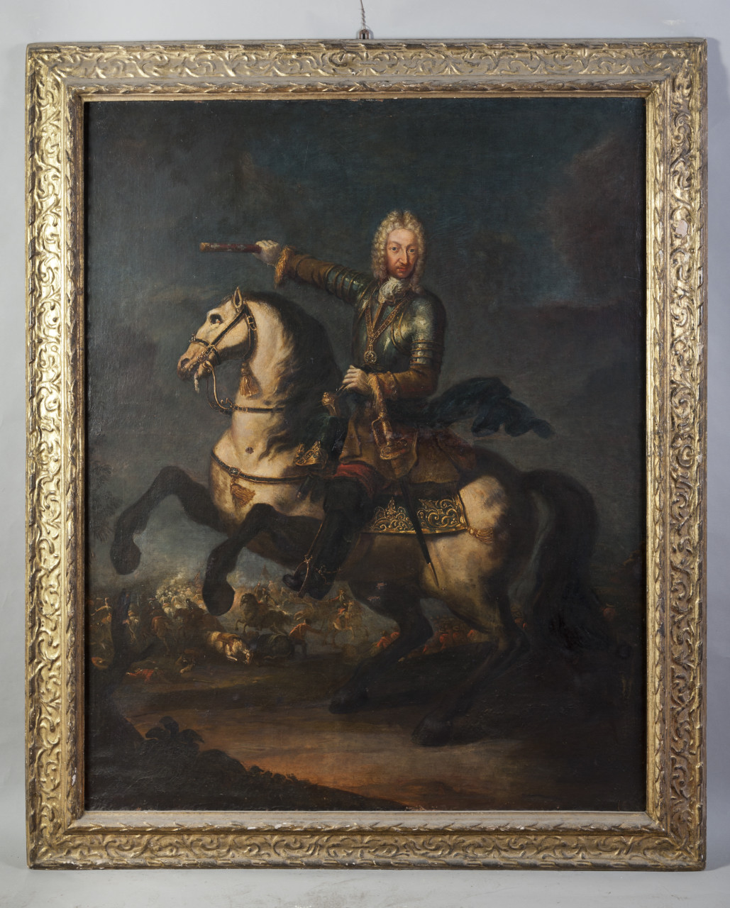 ritratto di Carlo Emanuele III di Savoia (dipinto, opera isolata) - ambito piemontese (secondo quarto sec. XVIII)