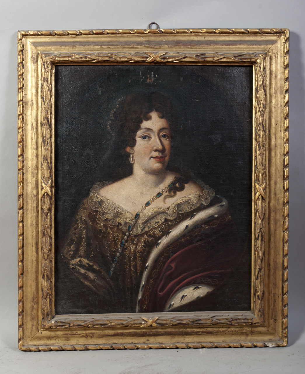 ritratto di Luisa di Savoia (dipinto, opera isolata) di Voet Jacob Ferdinad (cerchia) (ultimo quarto sec. XVII)
