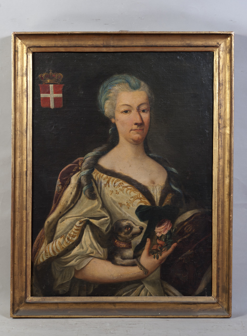 ritratto di Maria Vittoria di Savoia (dipinto, opera isolata) - ambito piemontese (prima metà sec. XVIII)