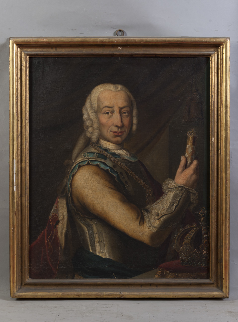 ritratto di Carlo Emanuele III di Savoia (dipinto, opera isolata) di Rabiato D (terzo quarto sec. XVIII)