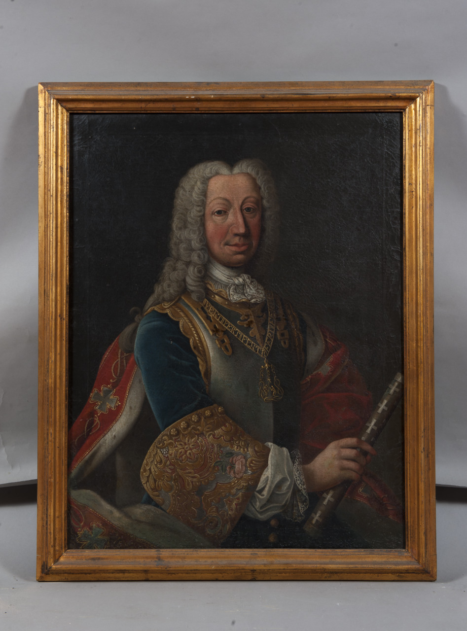 ritratto di Carlo Emanuele III di Savoia (dipinto, opera isolata) - ambito piemontese (sec. XVIII)