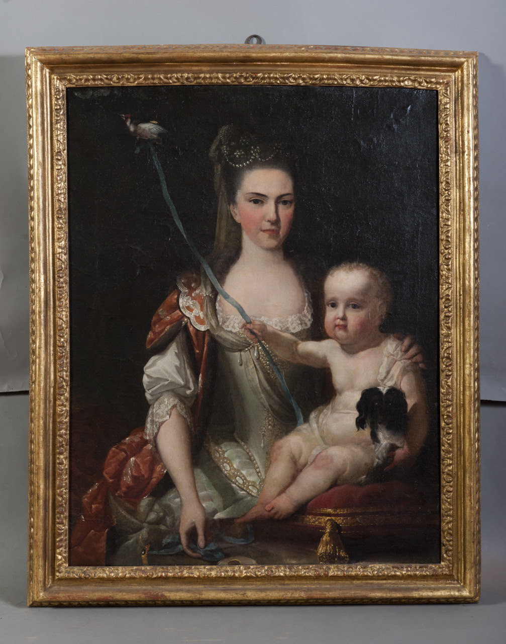 Giuseppina di Lorena Armagnac con Carlo Emanuele di Savoia (dipinto, opera isolata) di Duprà Giuseppe (cerchia) (terzo quarto sec. XVIII)