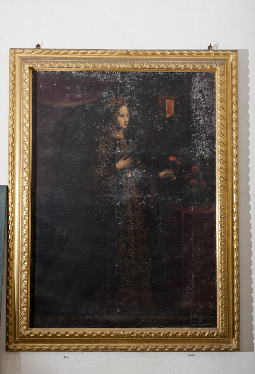 ritratto di Adelaide di Susa (dipinto, opera isolata) - ambito piemontese (sec. XVII)